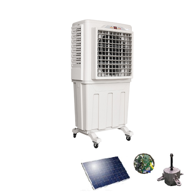 AC220V/DC 24v 2 IN 1 Power Air Cooler, Evaporative Air Cooler, Movable
